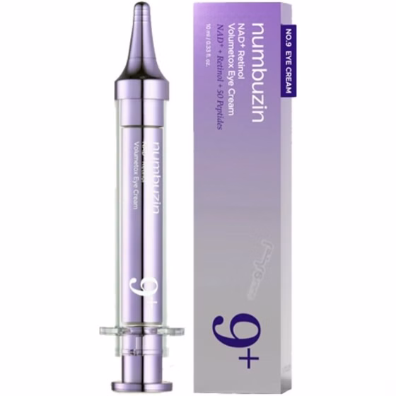 کرم دور چشم نامبوزین مدل No.9 Retinol + NAD+ حجم 10 میلی لیتر Numbuzin No.9 Retinol + NAD+ Eye Cream 10 ml
